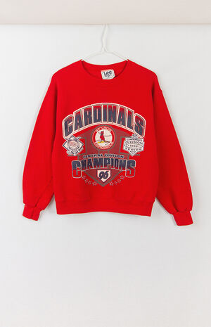 Upcycled Cardinals Sweatshirt image number 1
