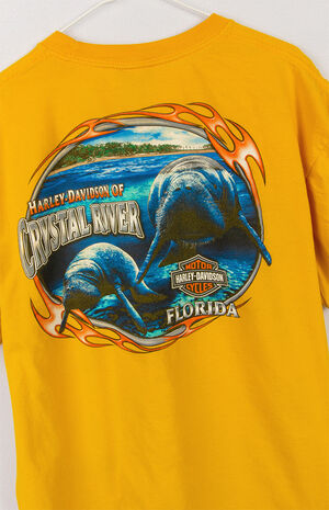 Upcycled Florida Harley T-Shirt image number 4