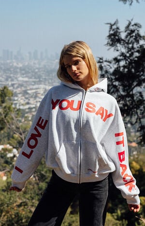 ILYSIB Zip Up Hoodie image number 2