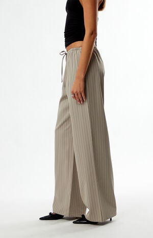 Easy Pinstripe Baggy Pants image number 3