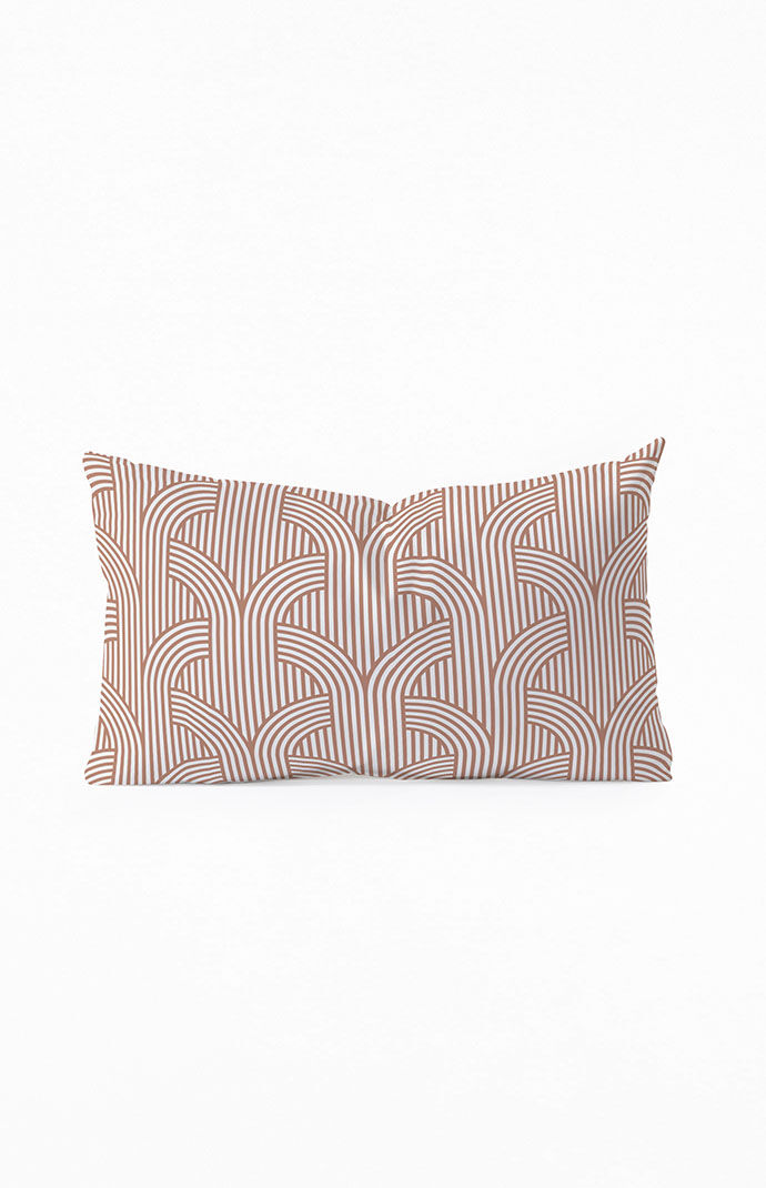 Oversized best sale oblong pillow