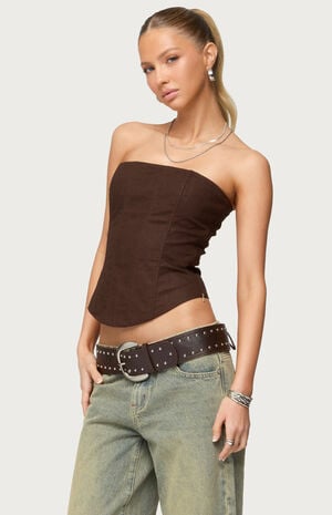 Hadar Linen Look Corset image number 2