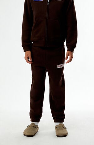 Brown Patch Jogger Sweatpants image number 2