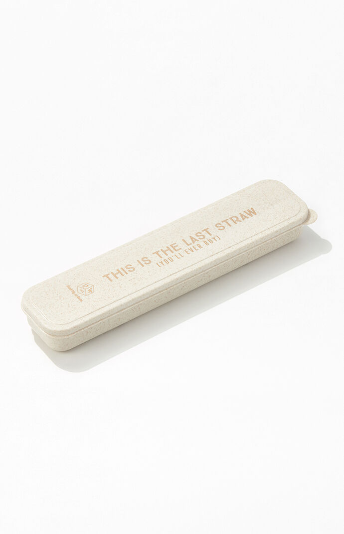 This is The Last Straw Reusable Straw Set