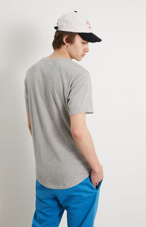 Heather Gray Scallop T-Shirt image number 4
