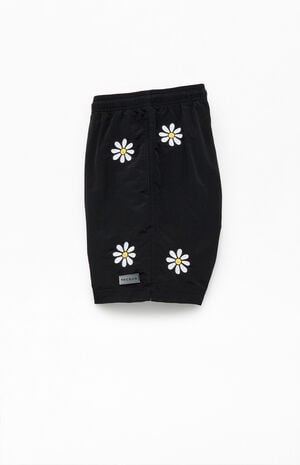 Daisy Embroidered 6.5" Swim Trunks image number 3