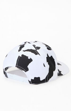 Post Malone x Bud Light Cow Print Snapback Hat image number 2