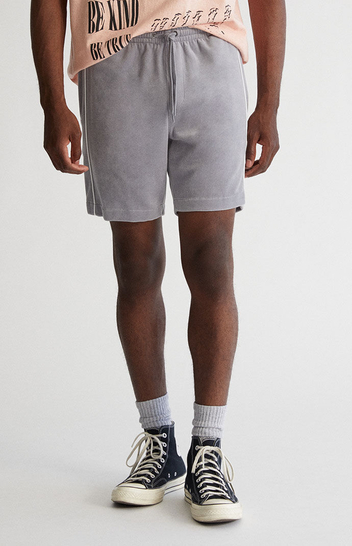 Pacsun velvet shorts deals