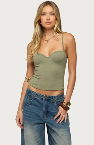 Aven Built In Bra Tank Top image number 1