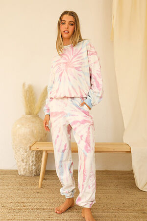 Organic Skye Tie Dyed Sweatshirt image number 2