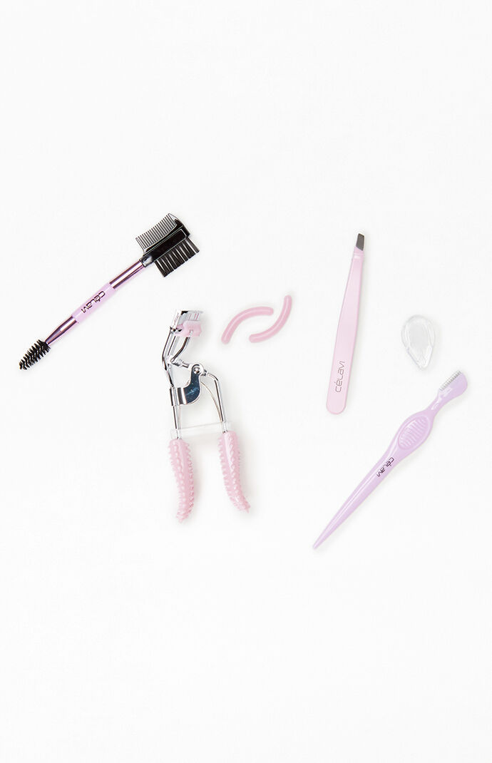 CELAVI Pink Gorgeous Eye Tool Kit | Pacsun