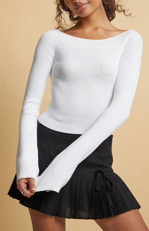 Hallie Off-The-Shoulder Sweater image number 2