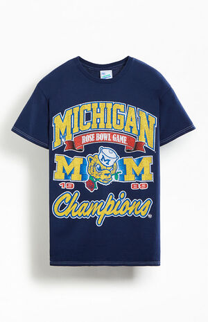1989 Michigan Rose Bowl Champions T-Shirt image number 1
