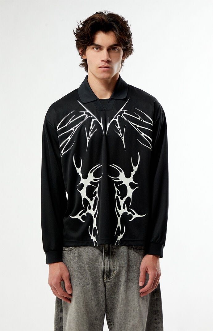 Pacsun Cyber Long Sleeve Soccer Jersey