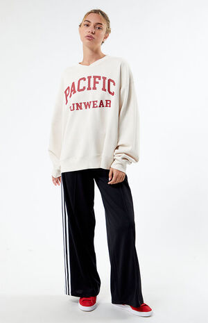 Pacific Sunwear Surplice Oversized Sweatshirt image number 4