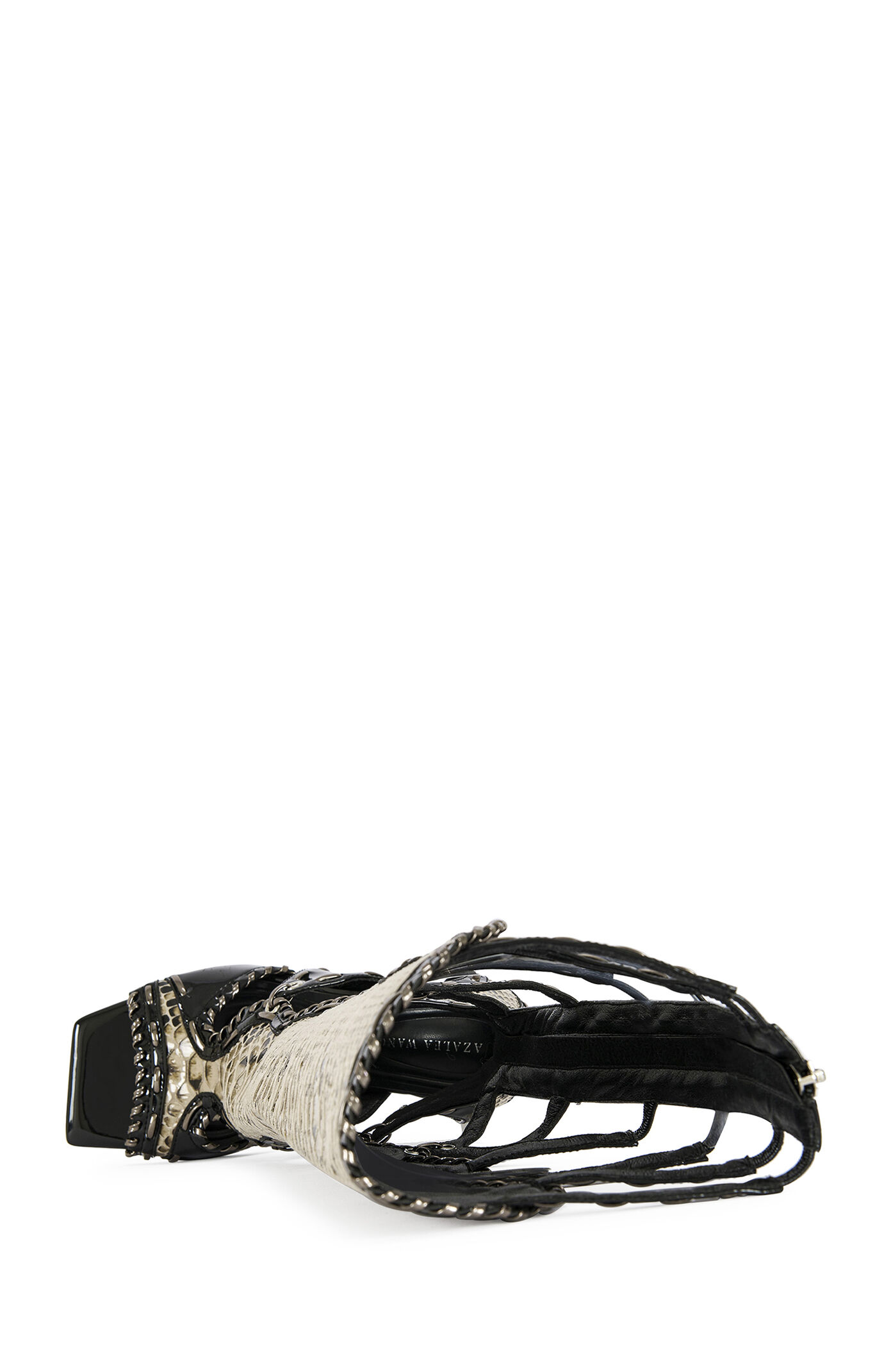 AZALEA WANG Women's Indranihigh Snakeskin Boots