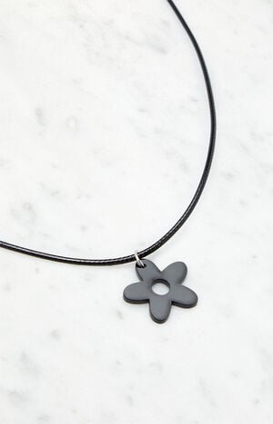 Flower Cord Necklace image number 2