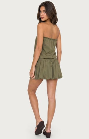 Layton Studded Strapless Bubble Mini Dress image number 3