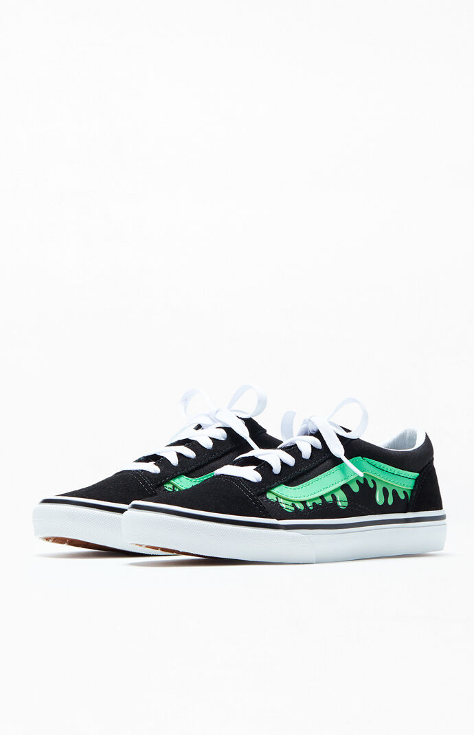 VANS OLD SKOOL dark green shoes サイズ8 Old Skool Shoe in Scarab Green | Vans