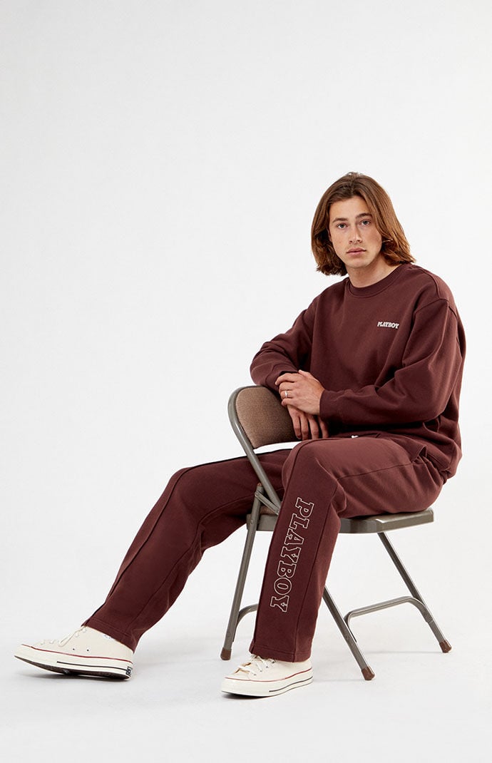 Playboy By PacSun Pleated Baggy Sweatpants