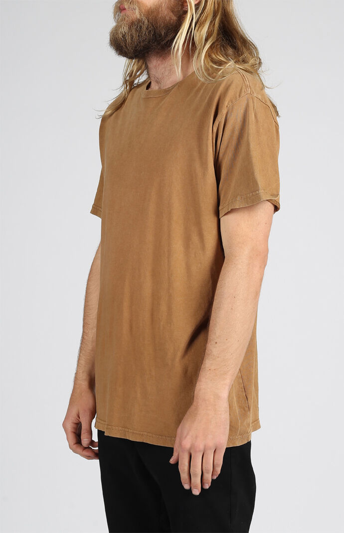 Tan Vintage Wash T-Shirt