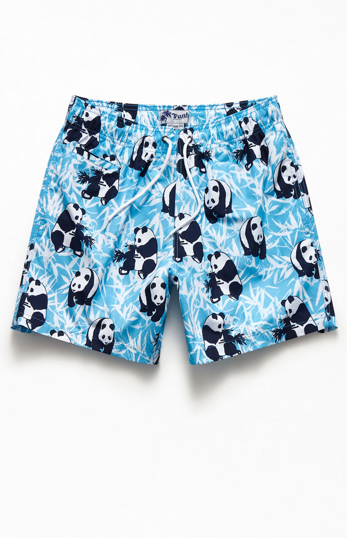Panda 17" Swim Trunks