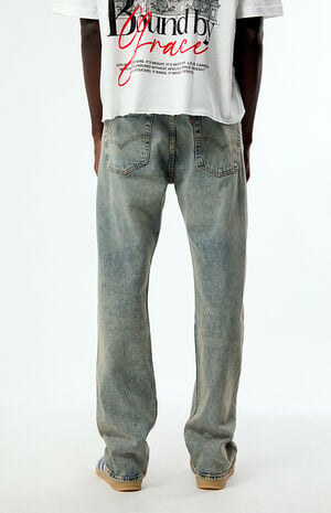 Men's 501 Original Jeans Antique Wash image number 4
