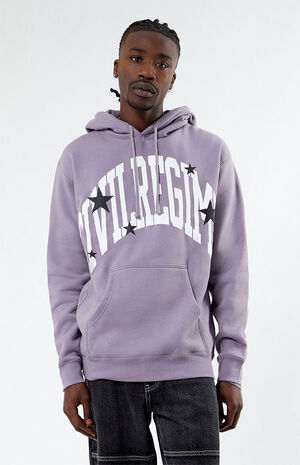 Purple Dark Star Arch Classic Hoodie image number 1
