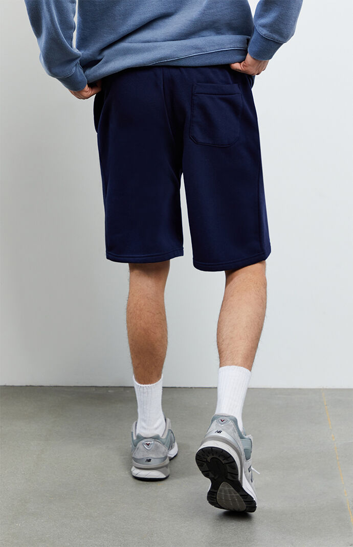 Navy Sport Fleece Shorts