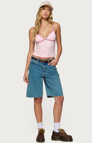 Leona Contrast Tank Top image number 4