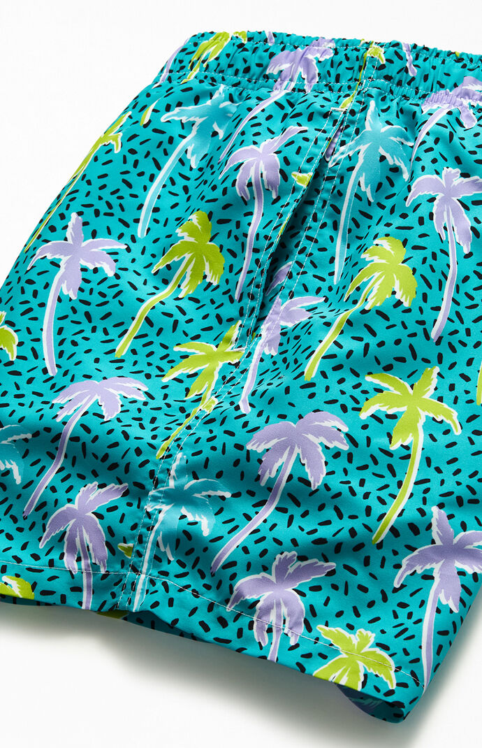 Flair Palm 15" Swim Trunks