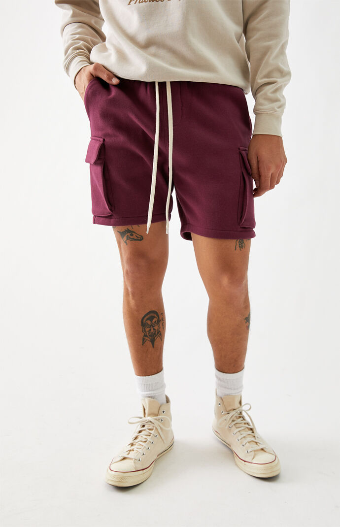 pacsun fleece shorts