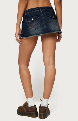 Adania Denim Mini Skort image number 3