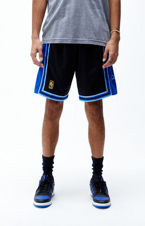 Premium Los Angeles Lakers Basketball Shorts Retro Street Wear Blue