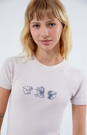 Greek Busts Raglan T-Shirt image number 2