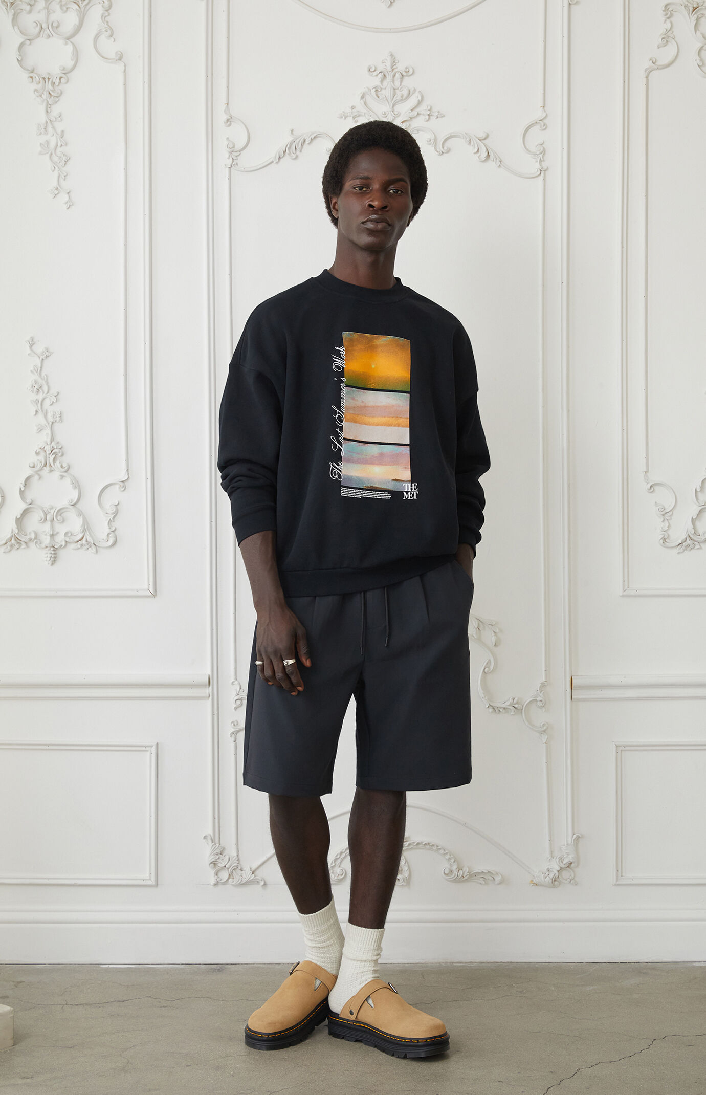 The Met x Pacsun The Last Summer's Work Crew Neck Sweatshirt | PacSun