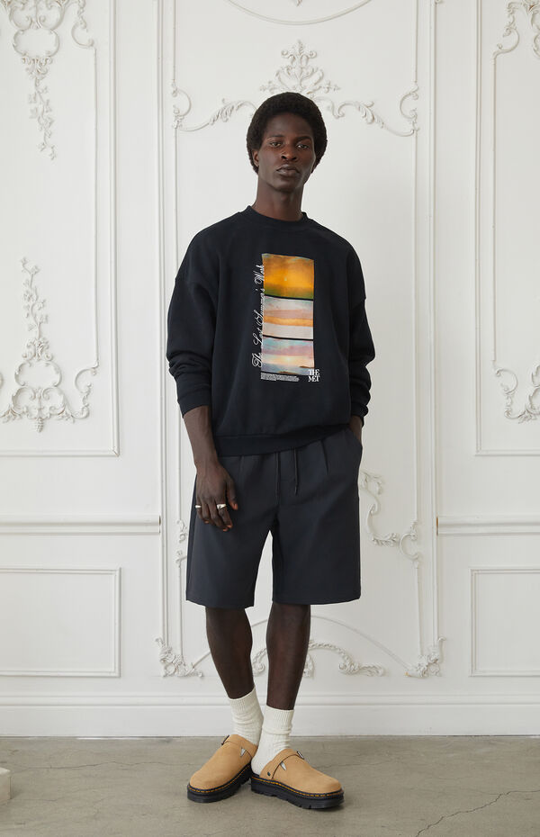 The Met x Pacsun Last Summer's Work Crew Neck Sweatshirt