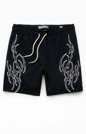 Tribe Seersucker 6.5" Swim Trunks image number 1