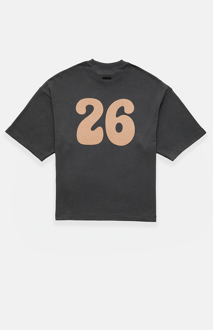 Fear of God ESSENTIALS Women's Iron Gray Merch Mesh T-Shirt