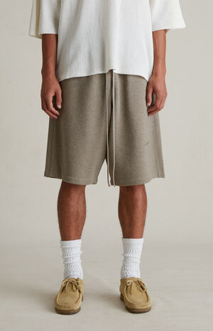 Homestead Heather Basketball Fleece Sweat Shorts image number 3