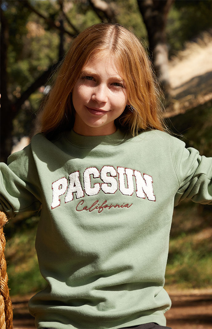 PacSun Kids Chenille Patch Evergreen 