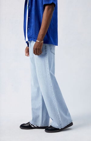 Indigo Extreme Baggy Jeans image number 3