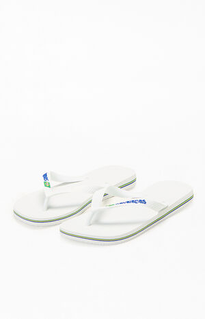 Women's Brazil Logo Flip Flop Sandals image number 2
