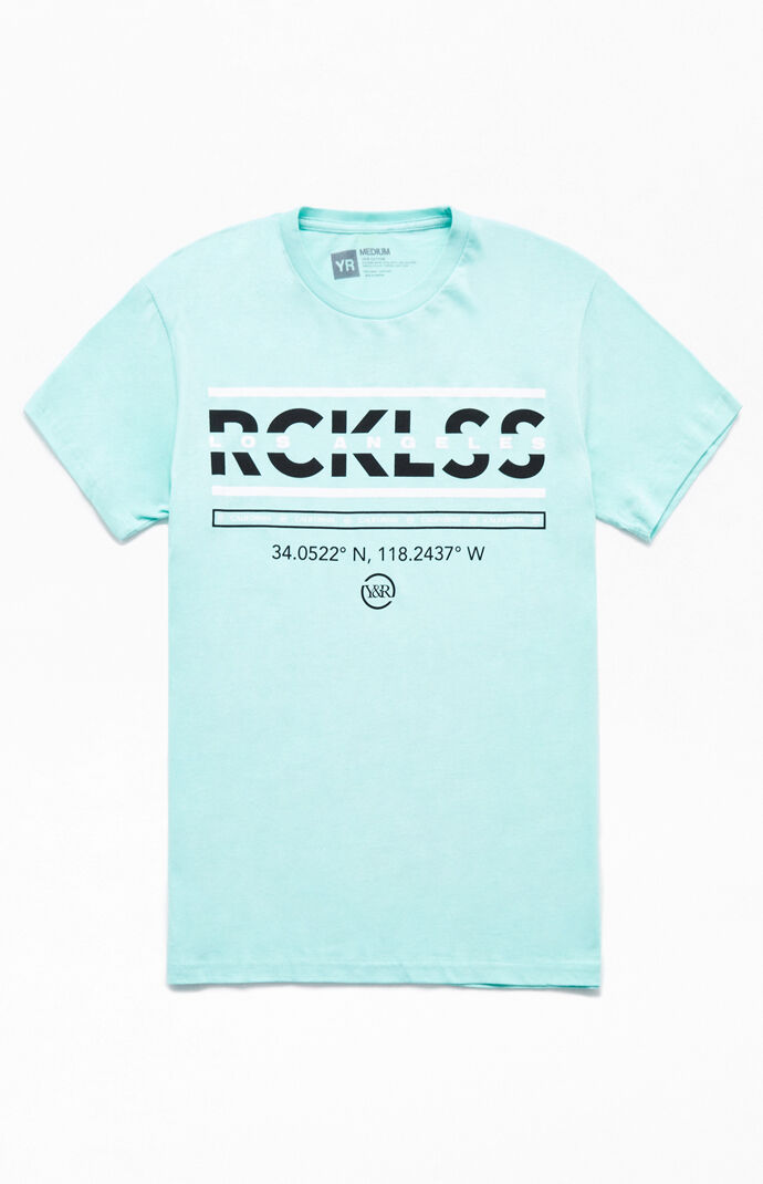 Young Reckless Coordinates T Shirt Pacsun
