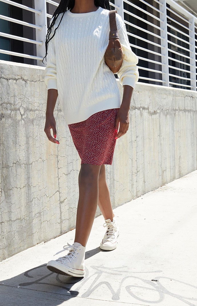 Pacsun white sweater shop