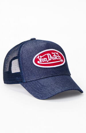 Denim Trucker Hat image number 1