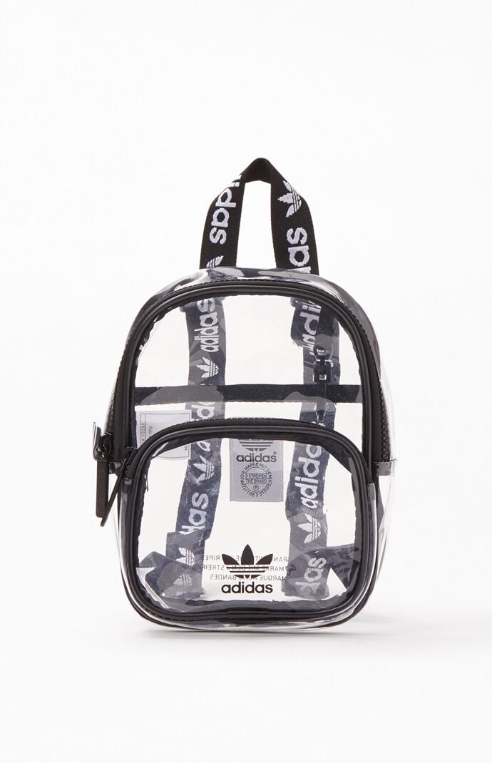 adidas mini clear backpack