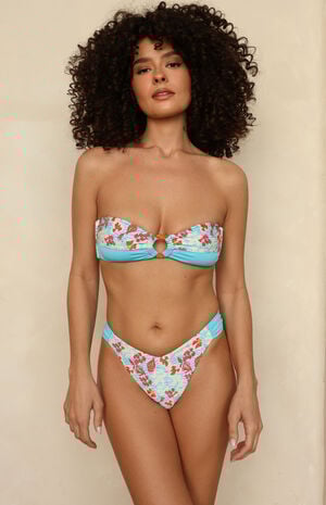 Disco Bandeau Bikini Top image number 1