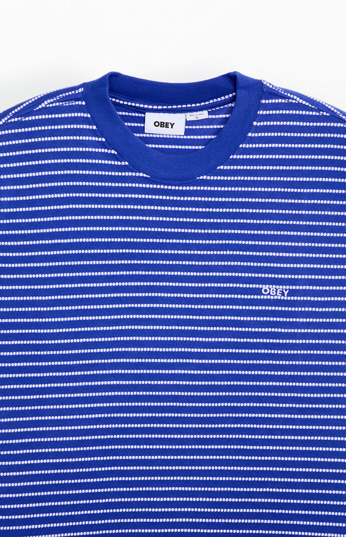 Obey Edwin Striped Short Sleeve T-Shirt