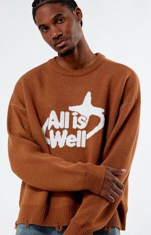 All Is Well Cropped Sweater image number 2